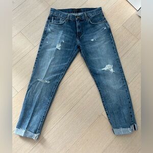 J Brand Jeans Cropped Fit Selvedge Men’s 31 Waist